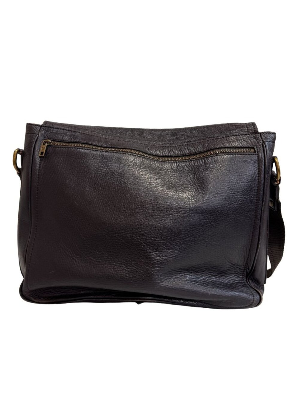 Louis Vuitton Omaha Utah Leather Shoulder Bag Brown